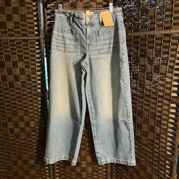 Madewell The Perfect Vintage Wide-Leg Jean Curvy Size 30 Petite - Picture 2 of 6